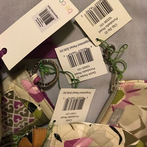 Vera Bradley Portobello Road Crossbody Purse Set - Picture 4 of 5